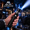 Rechargeable LED Stun Flashlight Tactical Security Tool