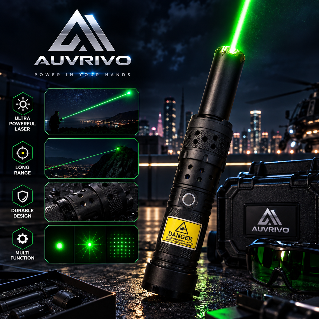 High-Power 120W Laser Burning Tool with Light