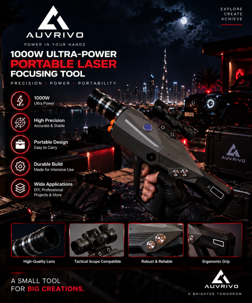 1000W Ultra-Power Portable Laser Focusing Tool